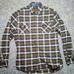 Jacks MFG Heritage Flannel Shirt Men's Size XLT Heavy Shacket